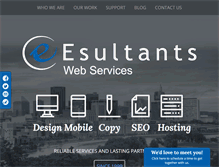 Tablet Screenshot of esultants.com